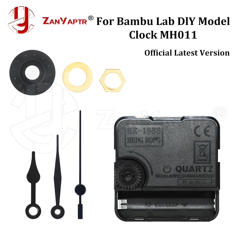 3D Printing Bambu Lab - Kit de Componentes de Reloj para