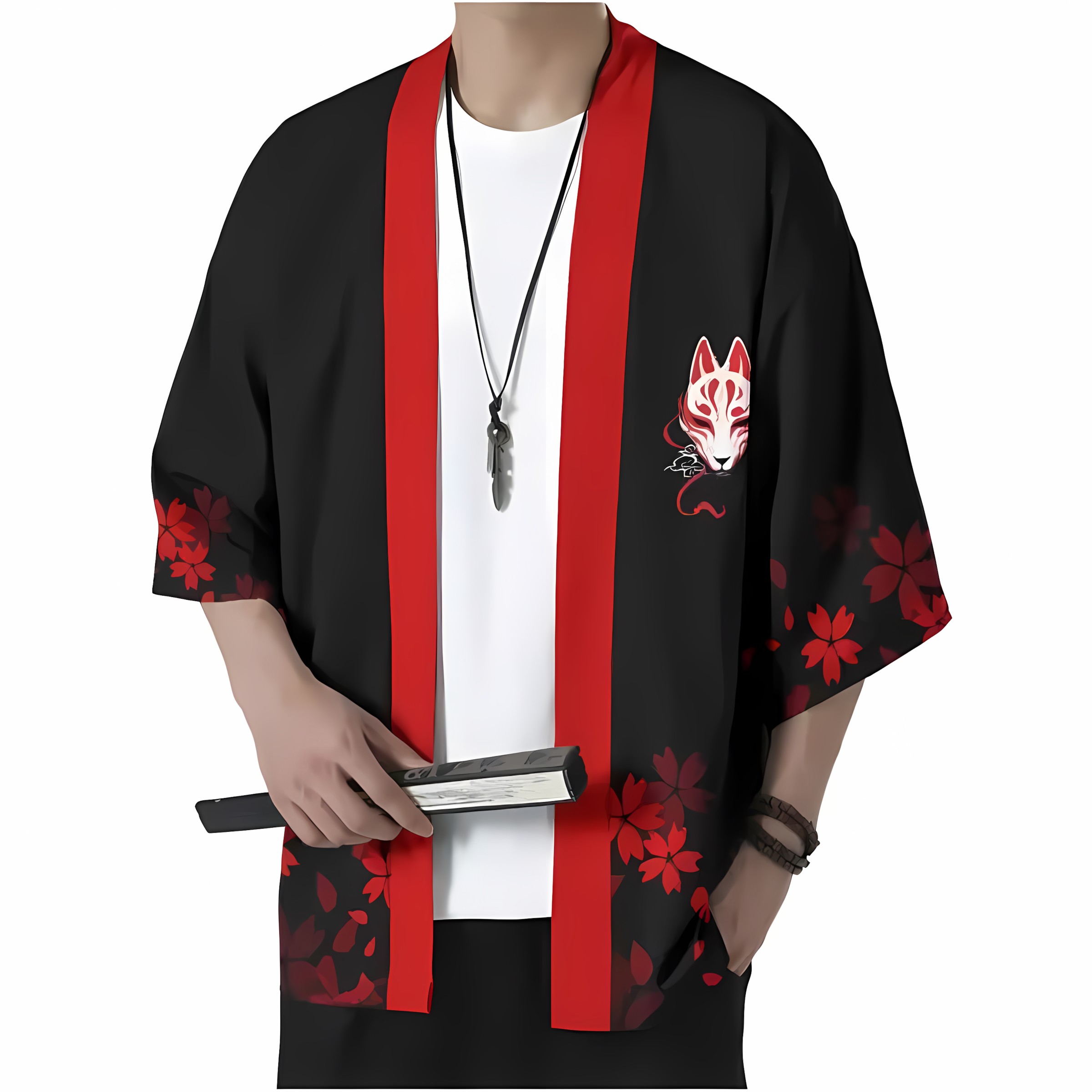 3D Printing Mask - Kimono de Verano 2026 para Hombre,