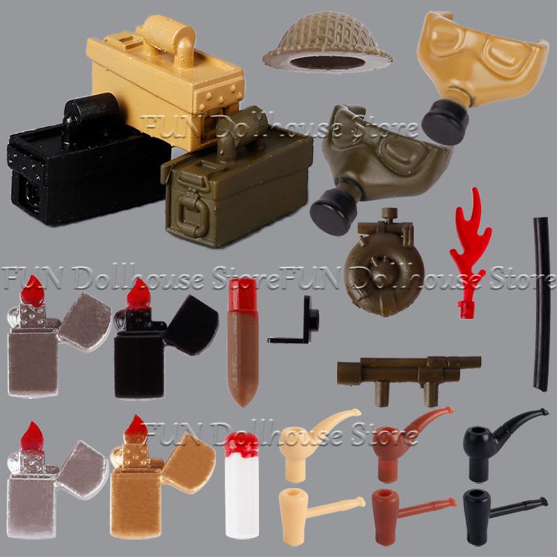 3D Printing Lego Bricks - Figuras de soldados militares británicos de