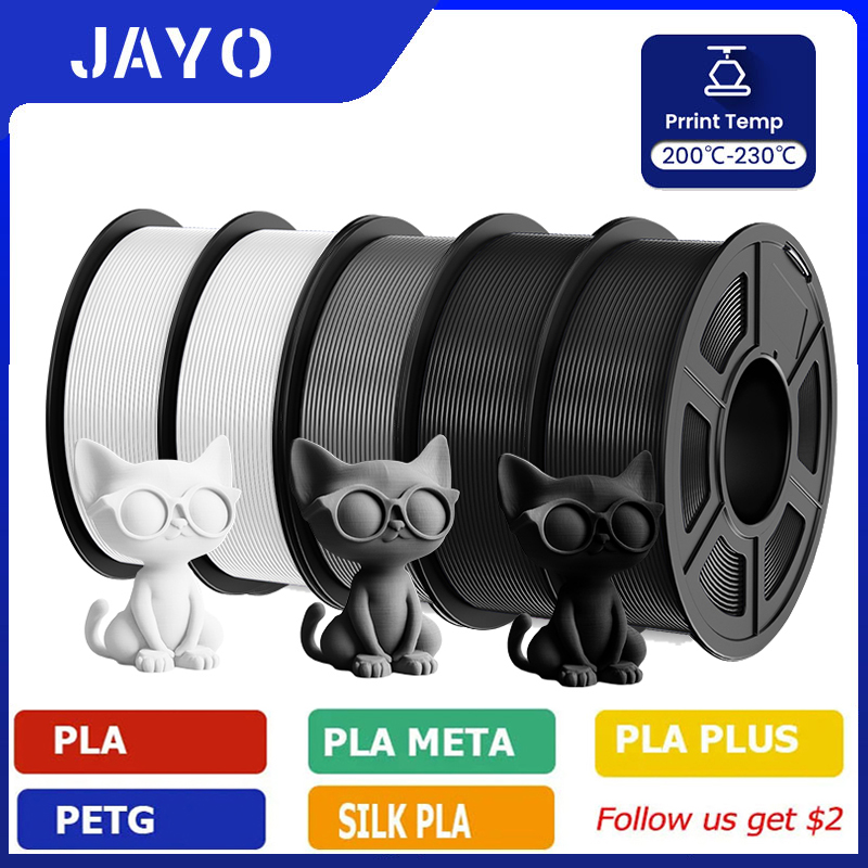 3D Printing Nylon - JAYO 5 rollos PLA/PLA Plus/petg/ABS/TPU/PLA meta/PLAYG/HS-PLA