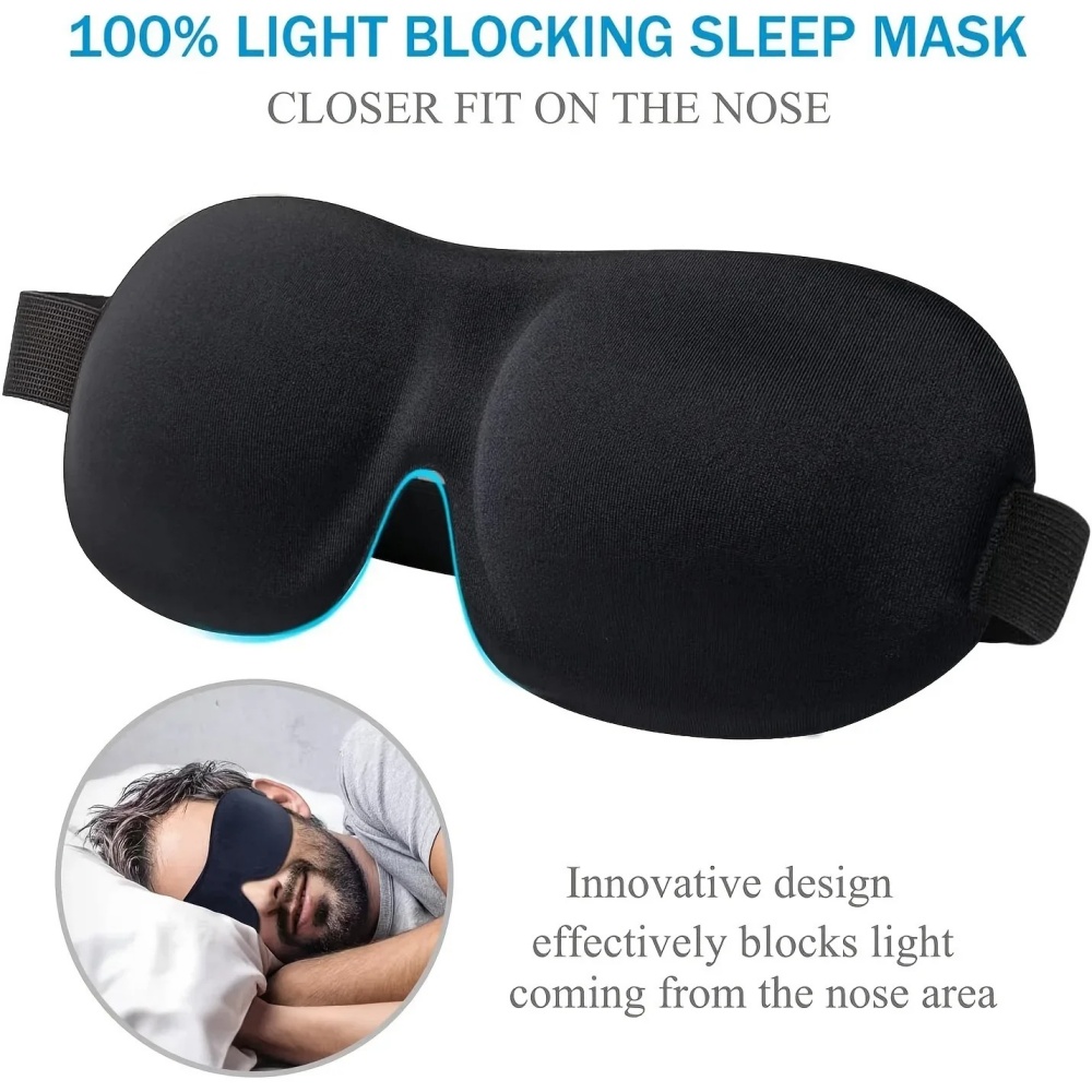 3D Printing Mask - Antifaz 3D para Dormir, Máscara de