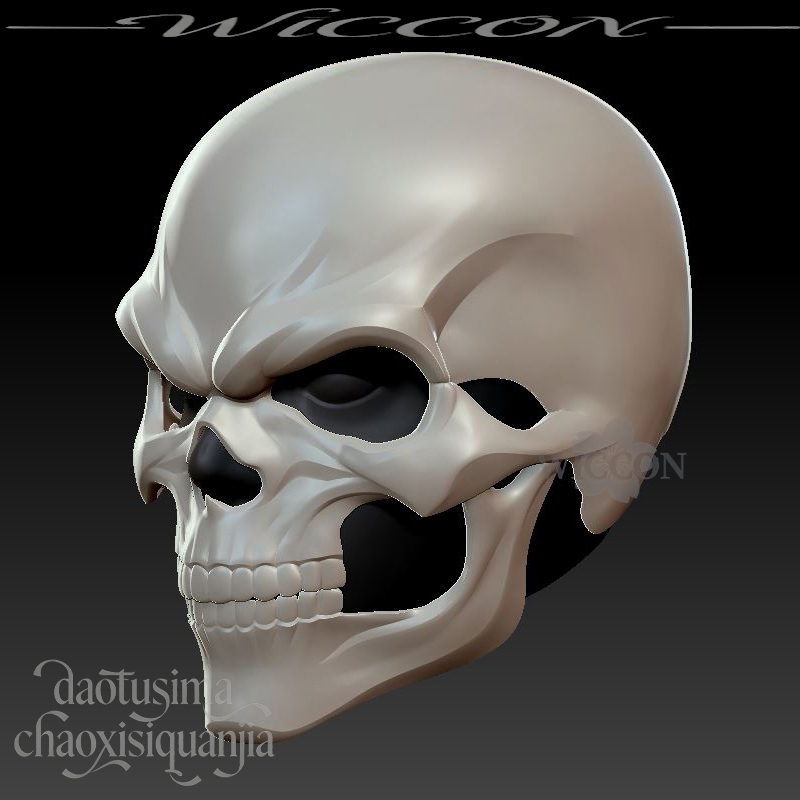 Máscara de Calavera Impresa en - 3D Printing Mask reseña y precio