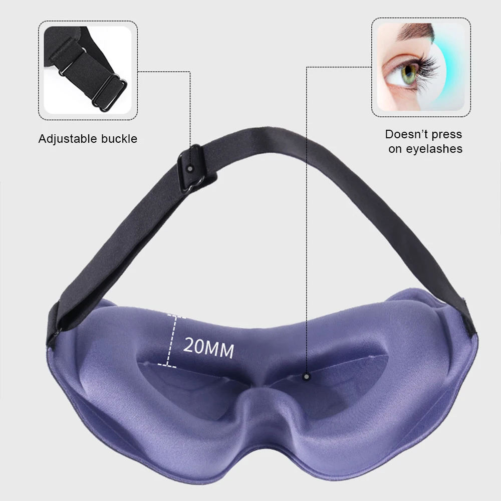 Máscara para dormir que bloque - 3D Printing Mask reseña y precio