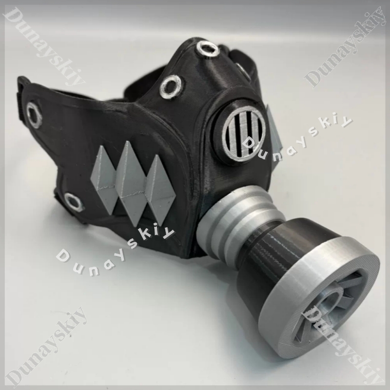 Guita Cyberpunk Máscara de Gas - 3D Printing Mask reseña y precio