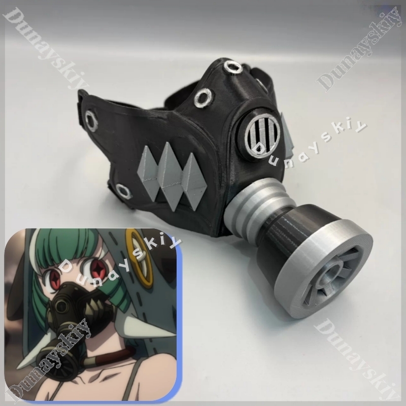Guita Cyberpunk Máscara de Gas - 3D Printing Mask reseña y precio