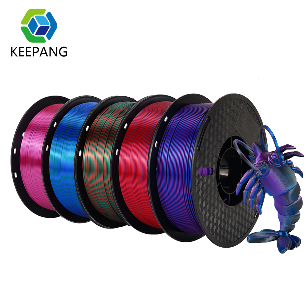 Filamento PLA de seda KEEPANG, - 3D Printing Nylon reseña y precio
