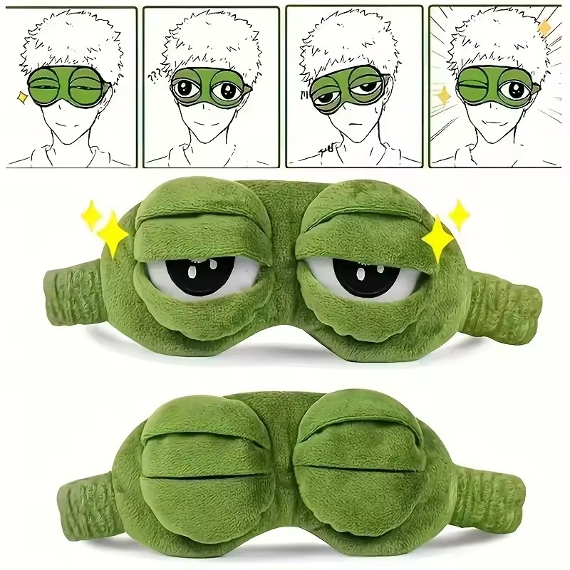 Antifaz 3D de Rana para Dormir - 3D Printing Mask reseña y precio